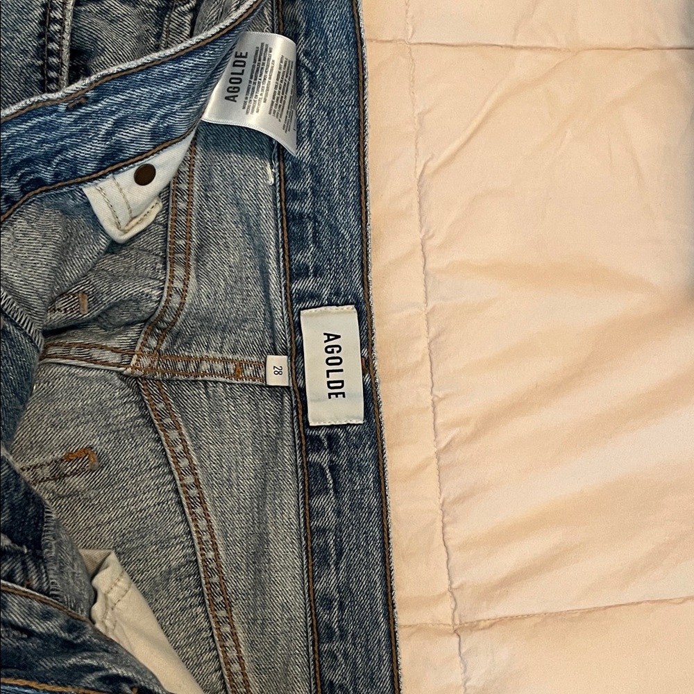 Agolde denim Ren wide Leg 28 P